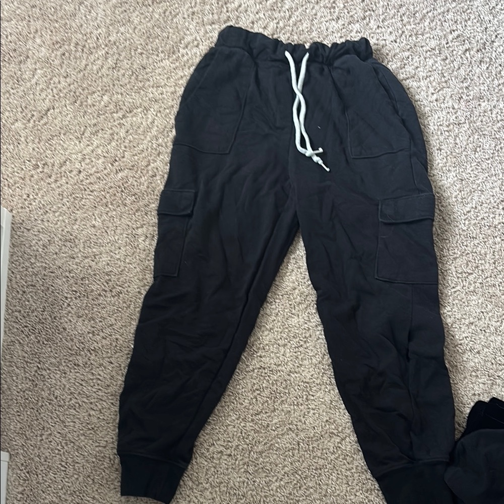 No Boundaries Black Jogger Pants
